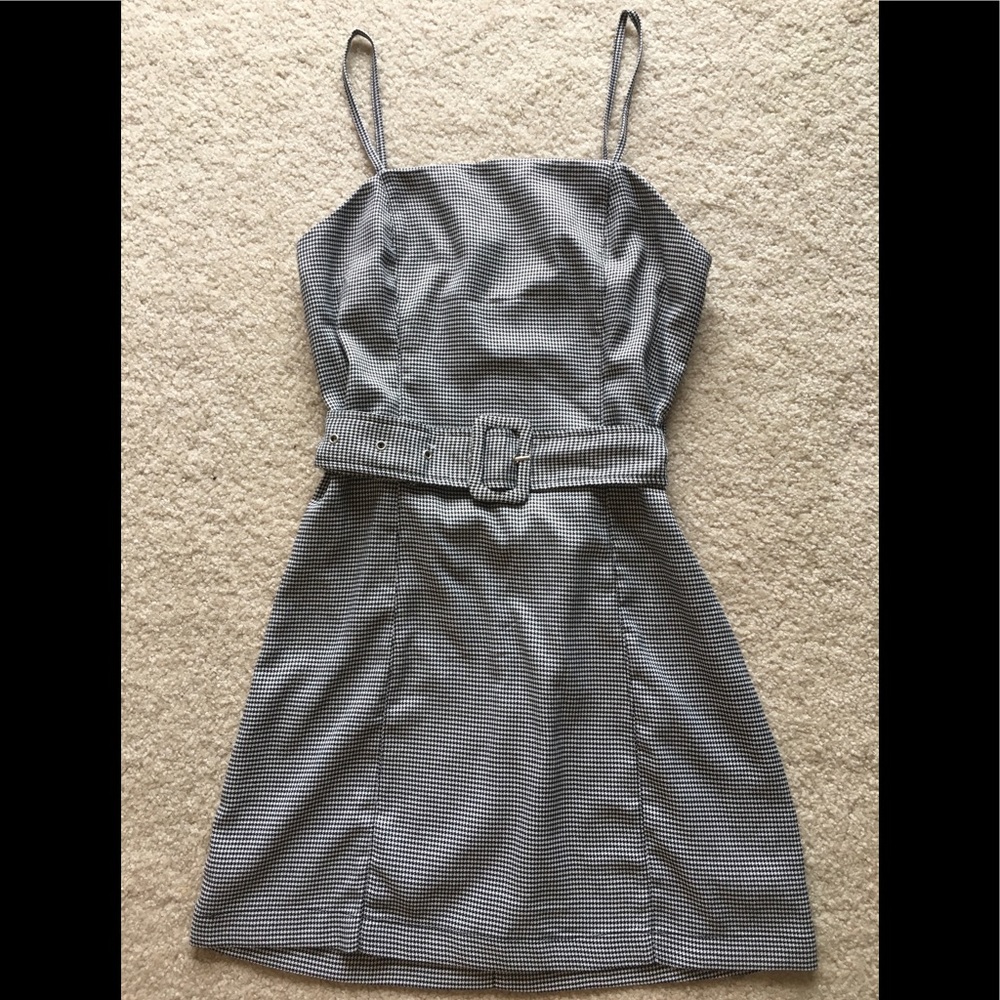 Cotton Candy LA— Houndstooth Mini Dress
